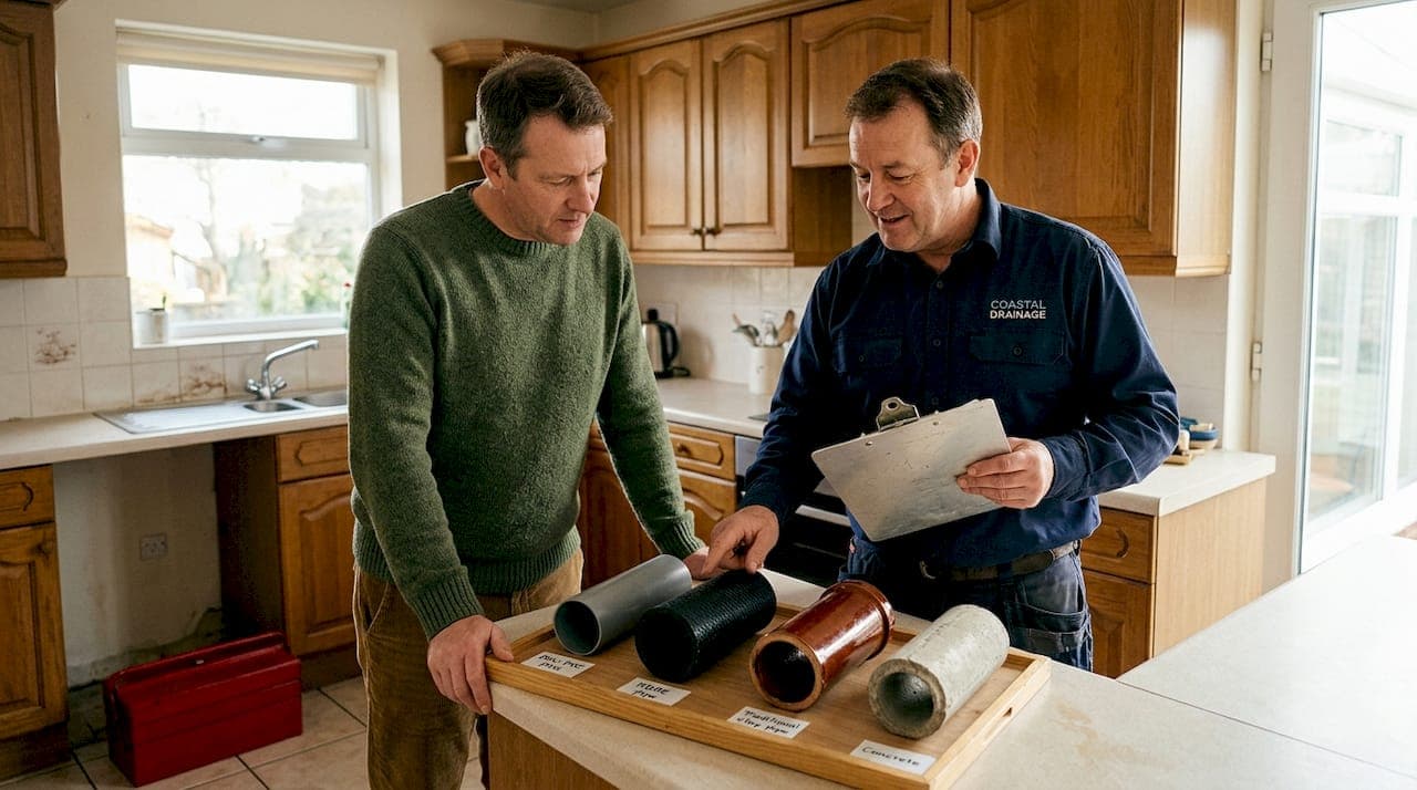 Drainage pipe materials explained: right choice for your home